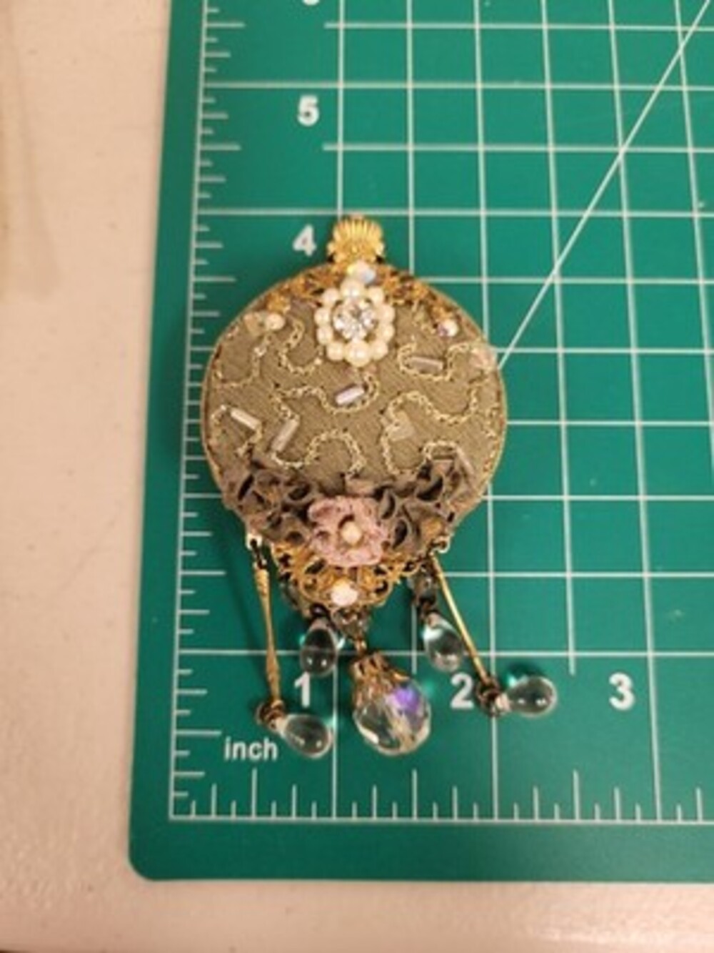Xanadu Quartz Pocket Watch Necklace Vintage Style Pendant Fob Chain Jewelry